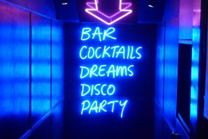 Image of a nightclub sign
